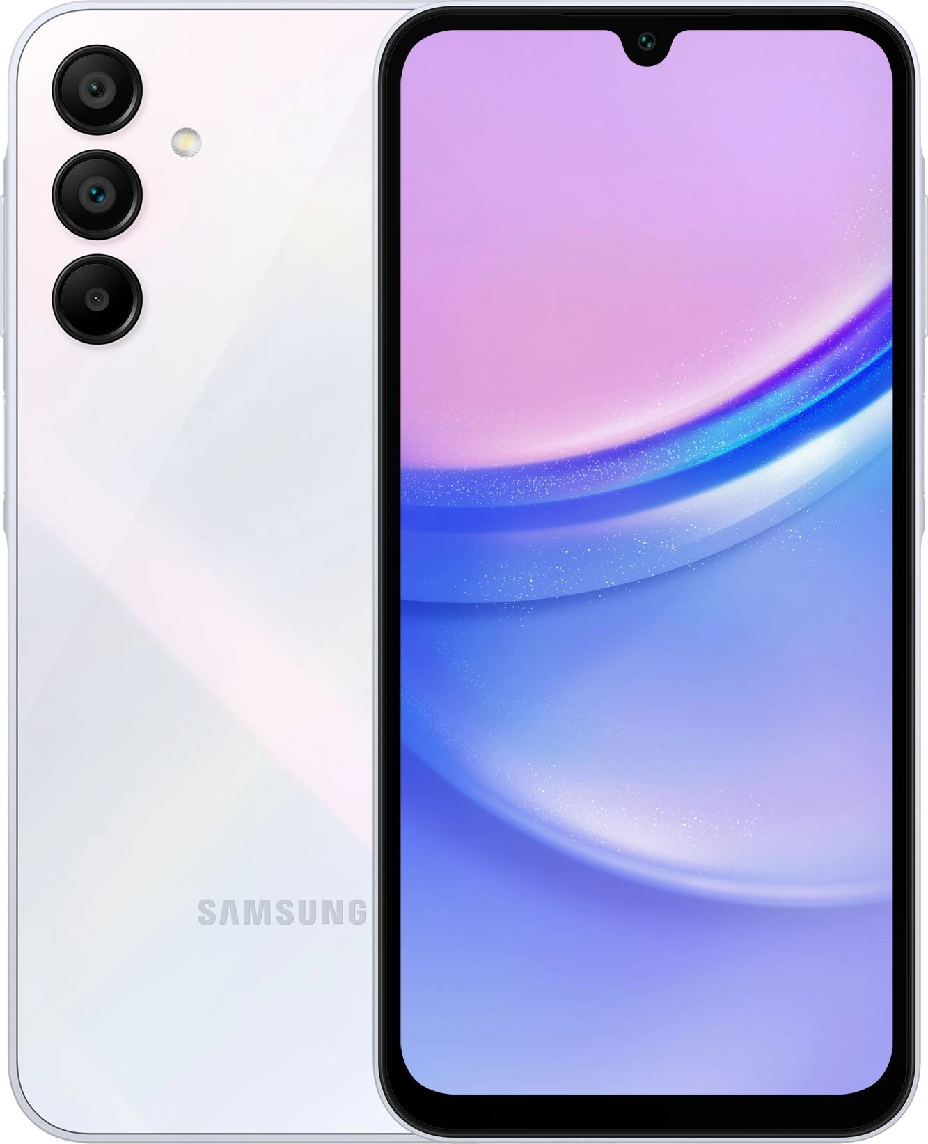 Смартфон Samsung SM-A155F Galaxy A15 128Gb 6Gb голубой моноблок 3G 4G 2Sim 6.5" 1080x2340 Android 14 50Mpix 802.11 a/b/g/n/ac NFC GPS GSM900/1800 GSM1900 TouchSc microSD max1024Gb