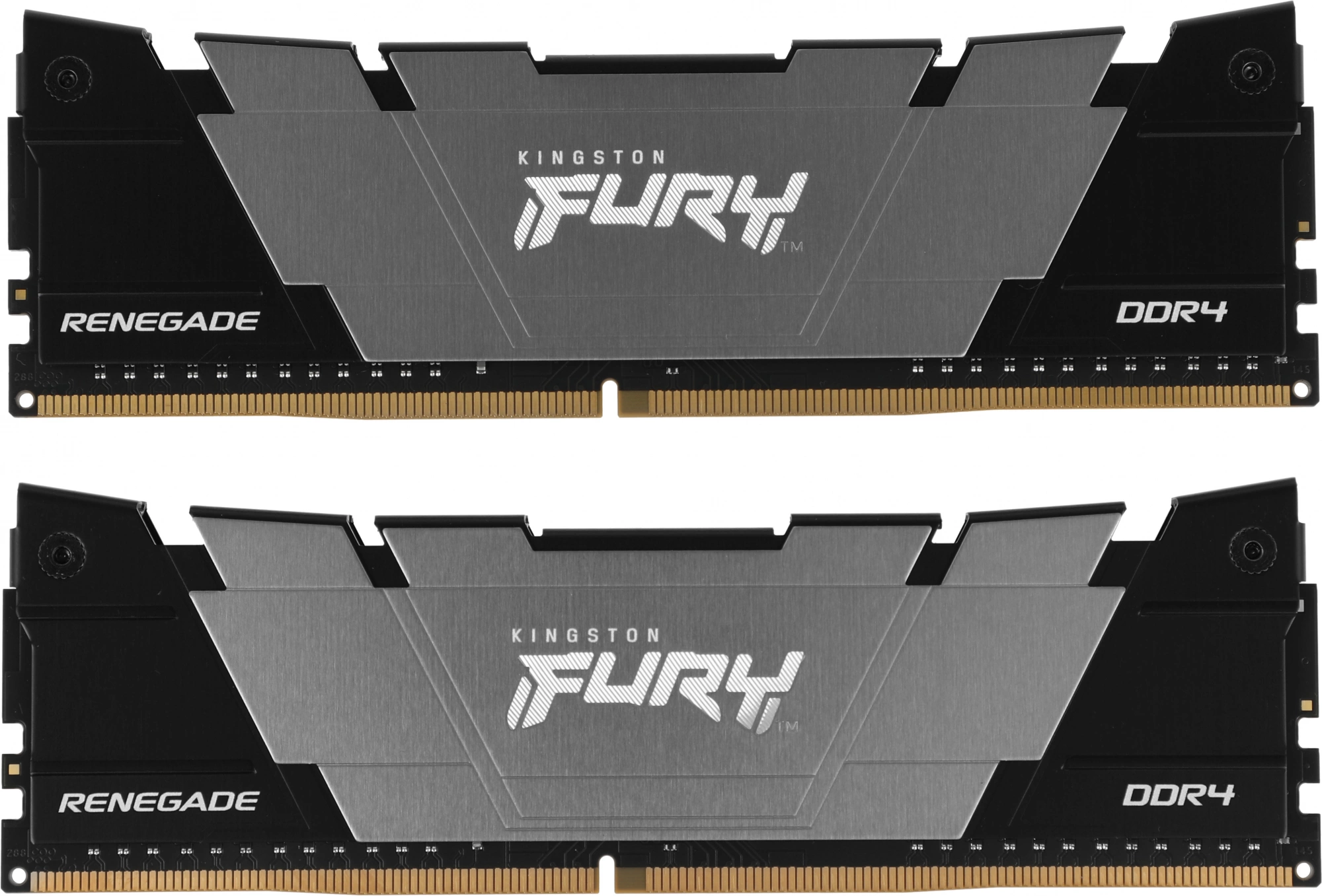 Память DDR4 2x8GB 5333MHz Kingston KF453C20RB2K2/16 Fury Renegade Black RTL Gaming PC4-42666 CL20 DIMM 288-pin 1.6В single rank с радиатором Ret