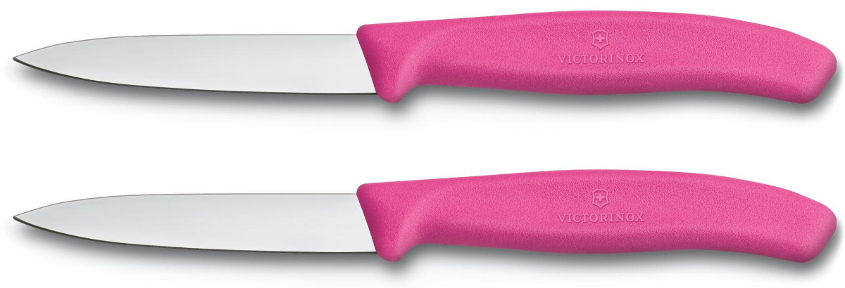 Набор ножей кухон. Victorinox 6.7606.L115B компл.:2шт розовый блистер