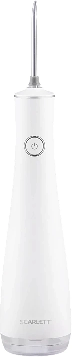 Ирригатор Scarlett SC-WF04 портатив. импульсн. 2насад. белый