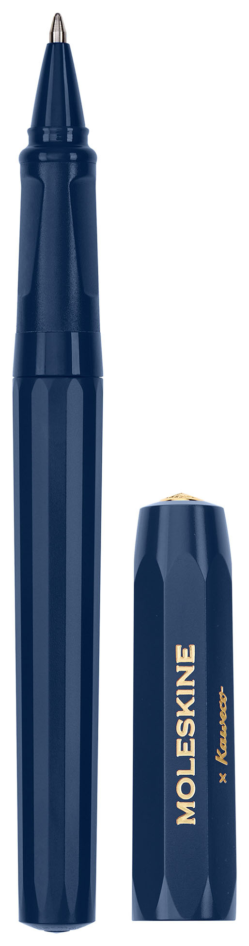 Ручка шариков. Moleskine Kaweco (KAWBALLPENBLUE) синий d=1мм син. черн. подар.кор.