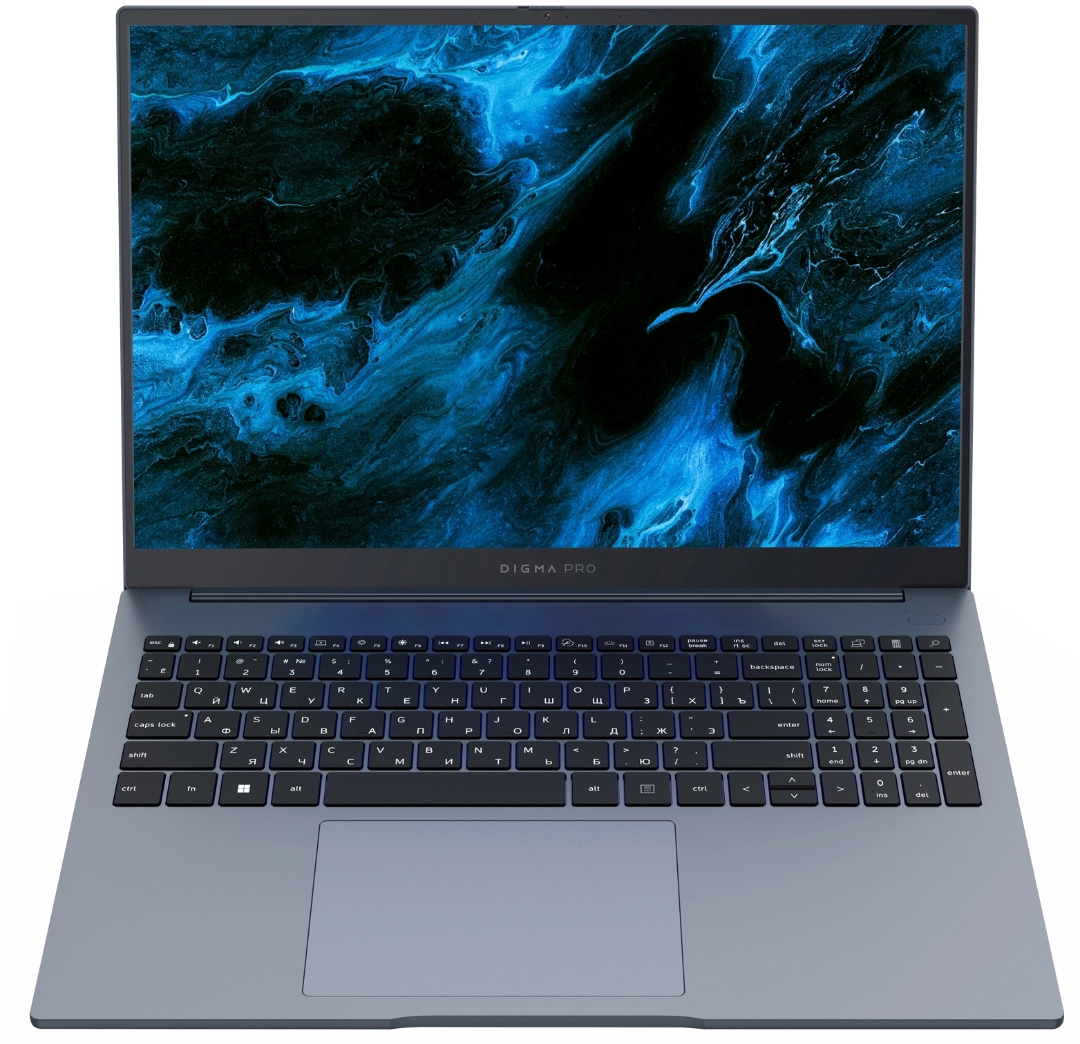 Ноутбук Digma Pro Pactos Ryzen 7 7730U 16Gb SSD512Gb AMD Radeon 16" IPS WUXGA (1920x1200) Windows 11 Professional dk.grey WiFi BT Cam 5500mAh (DN16R7-ADXW03)