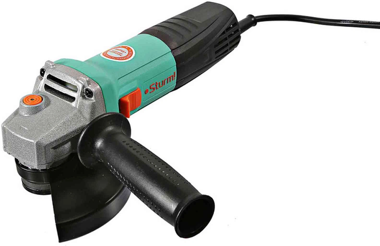 Углошлифовальная машина Sturm! AG90125 900Вт 10000об/мин рез.шпин.:M14 d=125мм