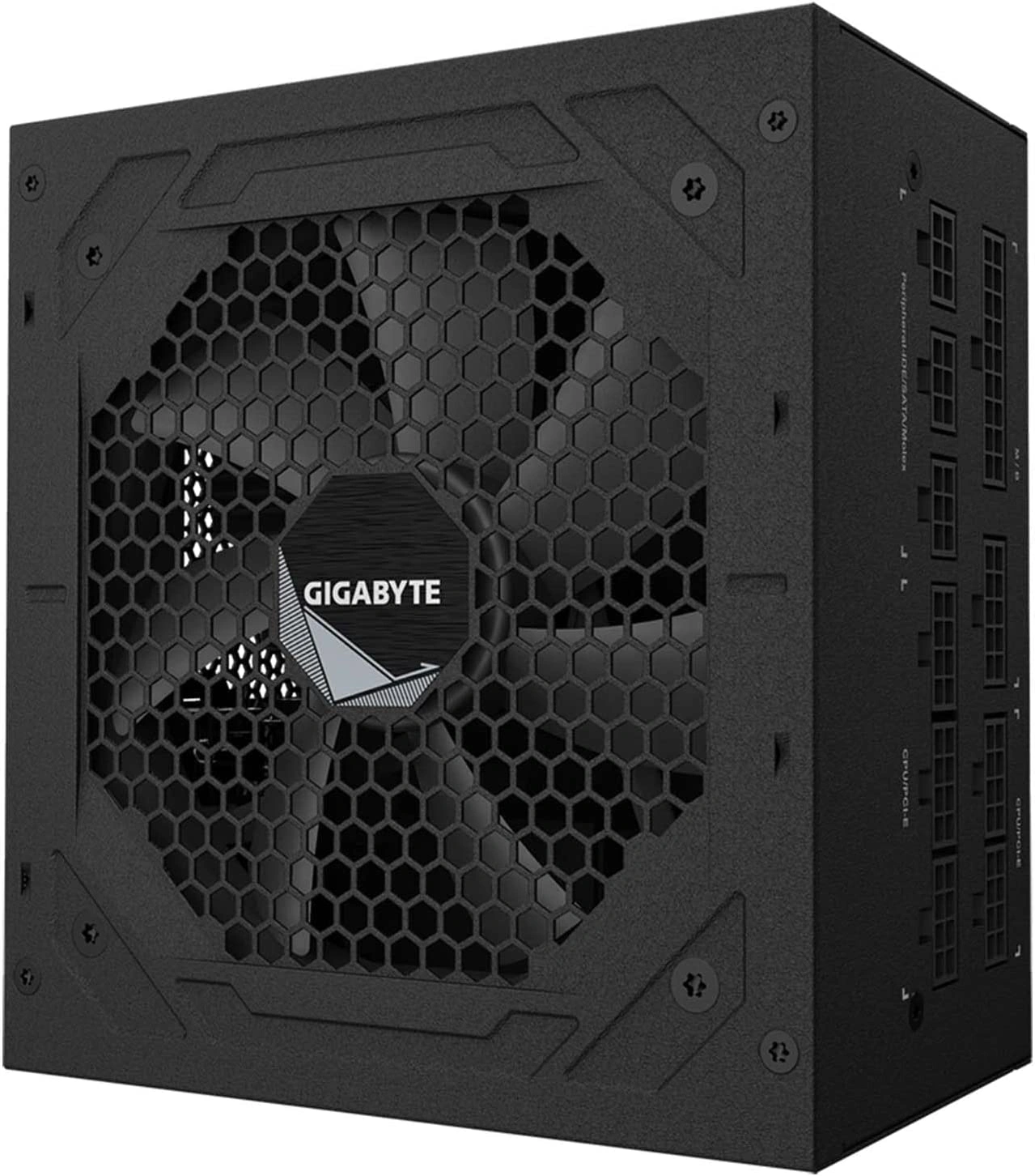 Блок питания Gigabyte ATX 1000W GP-UD1000GM 80+ gold (20+4pin) APFC 120mm fan 8xSATA Cab Manag RTL