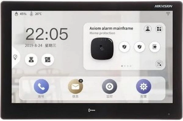 Видеодомофон Hikvision DS-KH9510-WTE1(B) черный