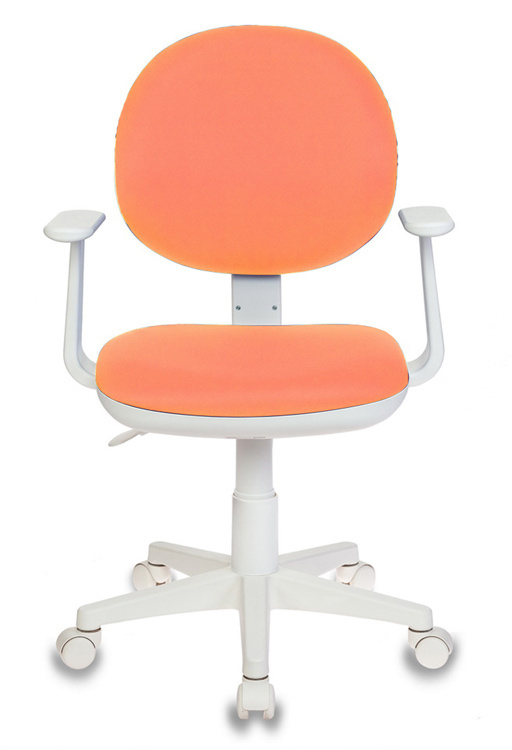 Кресло детское Бюрократ Ch-W356AXSN оранжевый 15-75 крестов. пластик пластик белый
