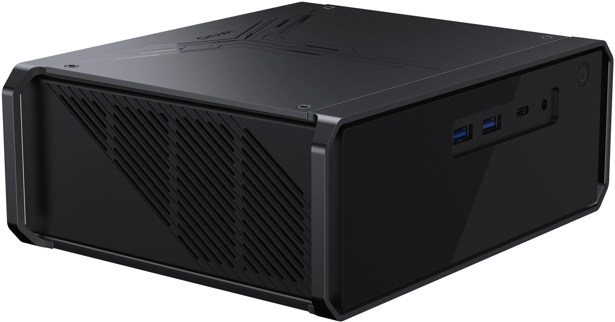 ПК Мини Chuwi CoreBox i5 12450H (2) 16Gb SSD512Gb UHDG Windows 11 Pro 2.5xGbitEth WiFi BT 120W серый/черный