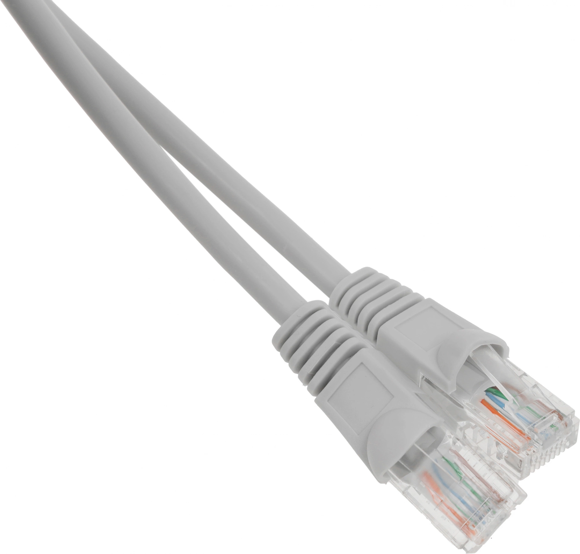 Патч-корд Buro UTP-5E-1.5M-G-LSZH UTP cat.5E 1.5м серый RJ-45 (m)-RJ-45 (m)