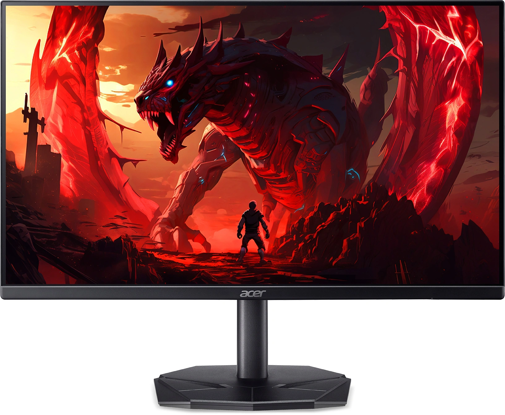 Монитор Acer 23.8" Nitro KG240YW0bmiipx черный VA LED 1ms 16:9 HDMI M/M матовая 250cd 178гр/178гр 1920x1080 240Hz FreeSync DP FHD
