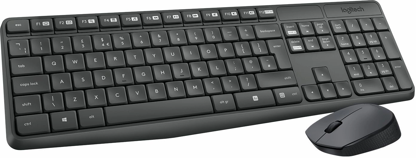 Клавиатура + мышь Logitech MK235 клав:серый мышь:серый/черный USB беспроводная Multimedia (920-007949) Клавиатура + мышь Logitech MK235 клав:серый мышь:серый/черный USB беспроводная Multimedia (920-007949)