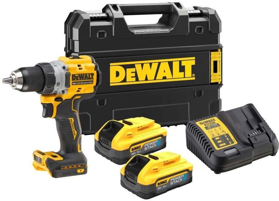 Шуруповерт DeWalt DCD800H2T-QW аккум. патрон:быстрозажимной (кейс в комплекте)