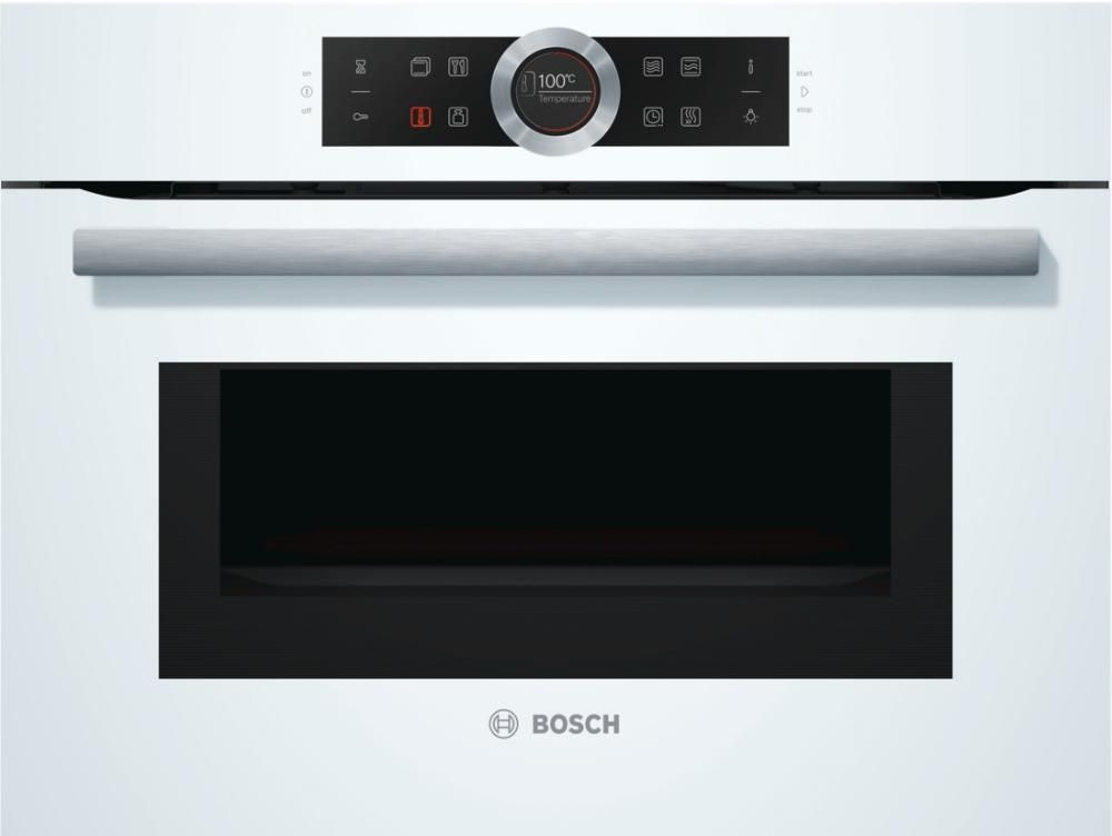 Духовой шкаф Электрический Bosch Serie 8 CMG633BW1 белый