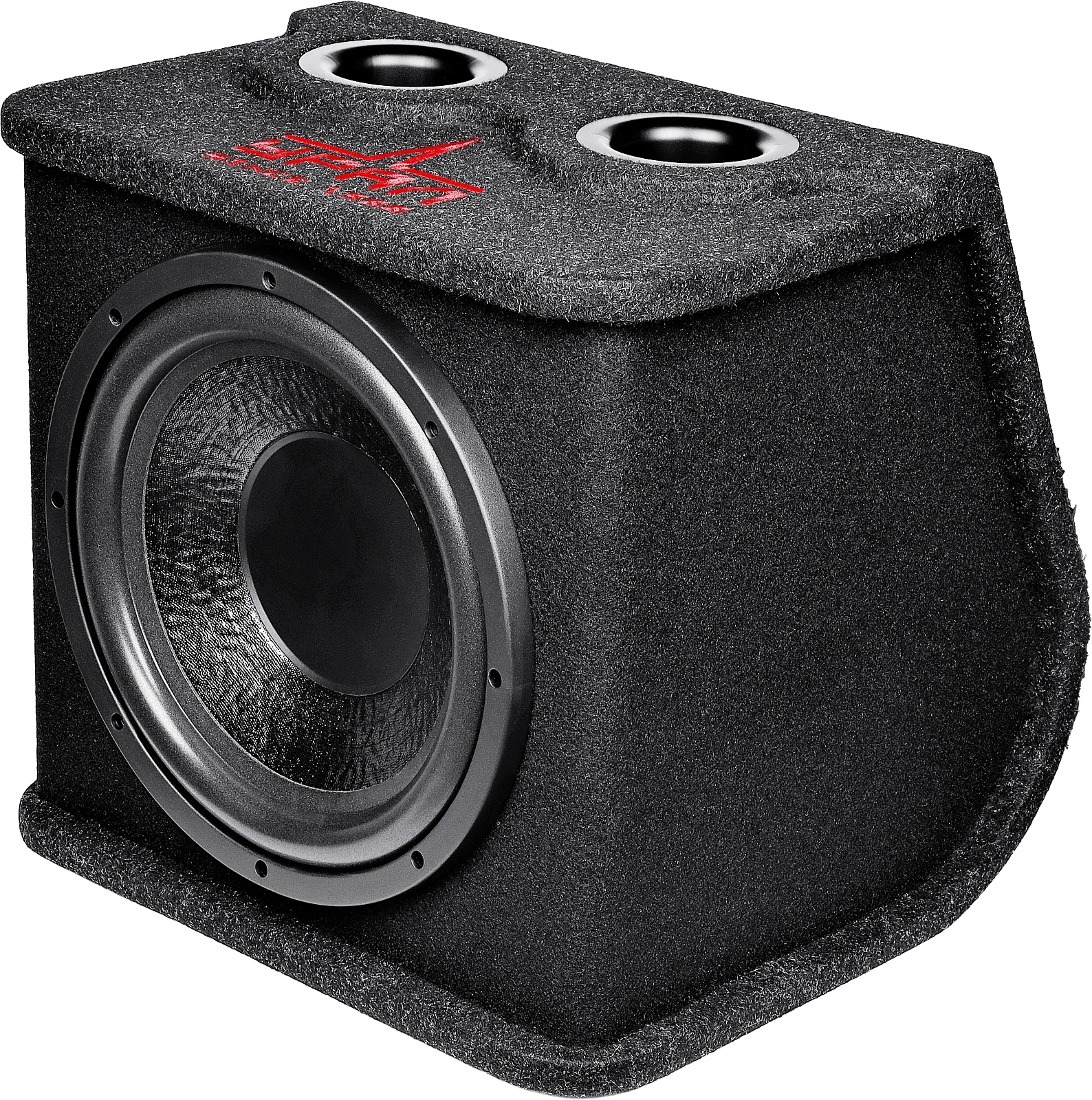 Сабвуфер автомобильный Ural АС-У12А СЕРЫЙ 300Вт активный (30см/12")