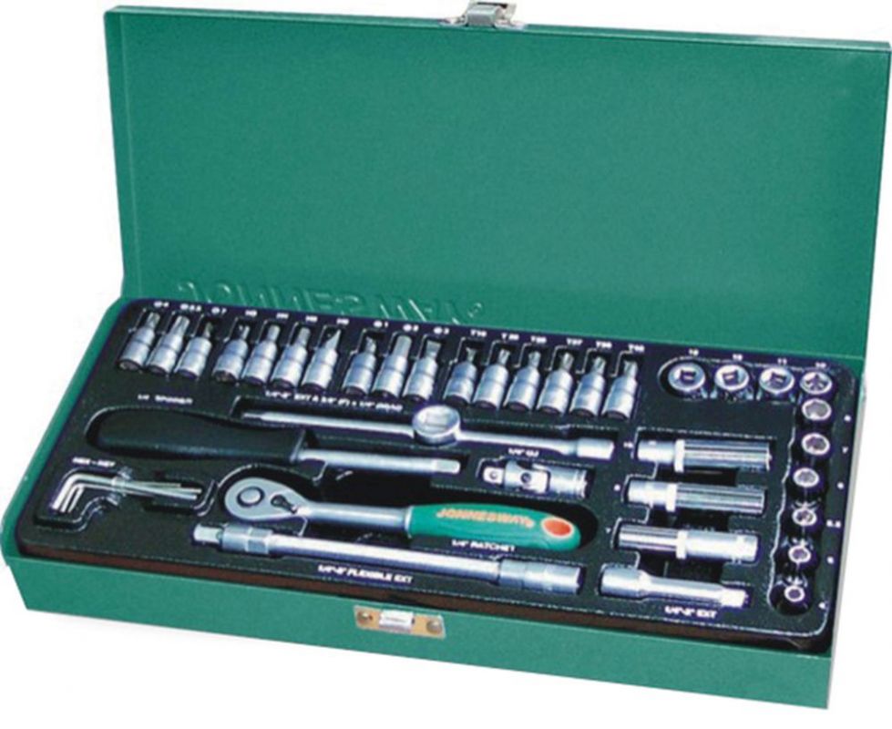 Набор головок Jonnesway S04H2141S 41 предмет (жесткий кейс)