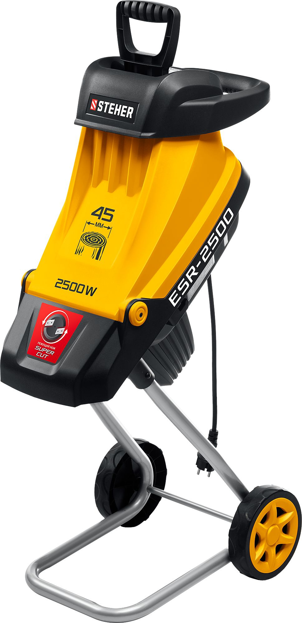 Садовый измельчитель Steher ESR-2500 2500Вт 4500об/мин