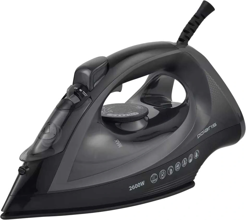 Утюг Polaris PIR 2605AK 2600Вт черный/графитовый