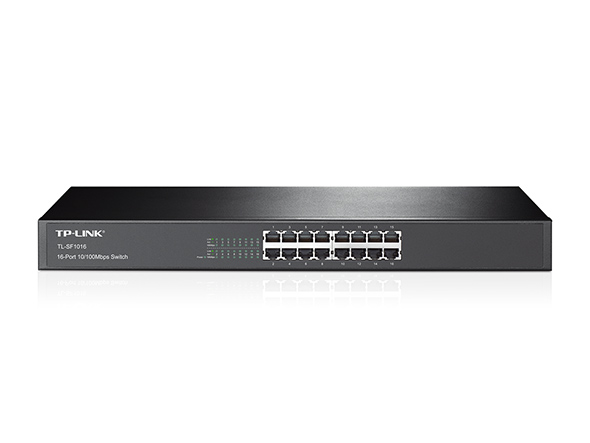 Коммутатор TP-Link TL-SF1016 (L2) 16x100Мбит/с неуправляемый