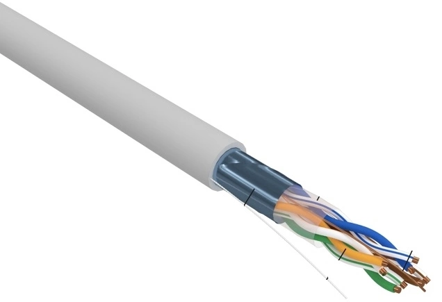 Кабель информационный PROconnect 01-0143  кат.5E UTP 4 пары 24AWG PVC внутренний 305м серый