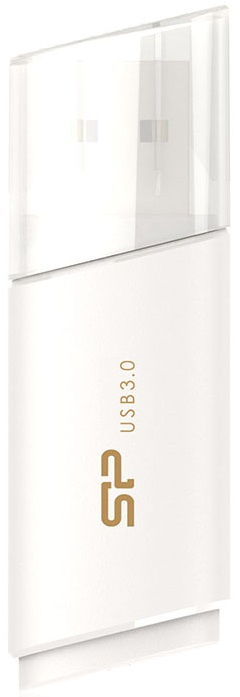 Флеш Диск Silicon Power 16GB Blaze B06 SP016GBUF3B06V1W USB3.1 белый