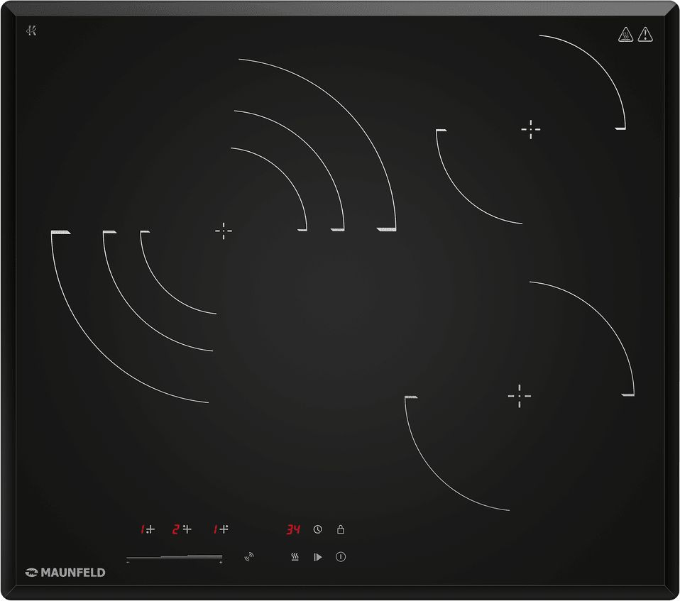 Варочная поверхность Maunfeld CVCE593STBK LUX черный