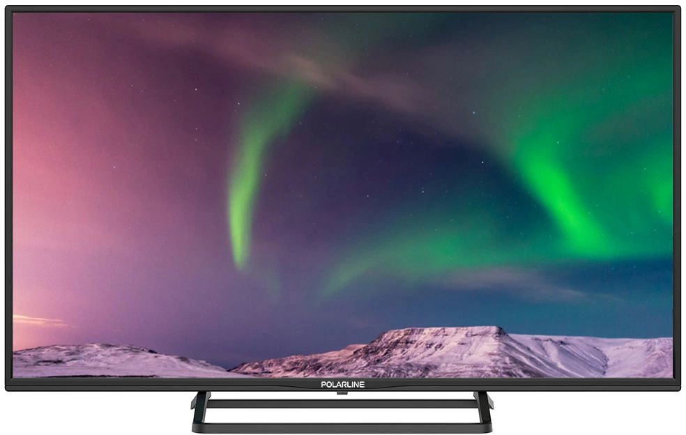 Телевизор LED PolarLine 40" 40PL53TC-SM черный FULL HD 60Hz DVB-T DVB-T2 DVB-C USB WiFi Smart TV (RUS)