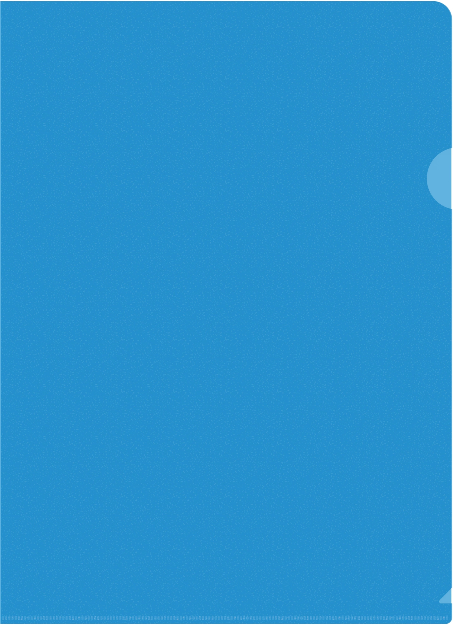 Папка-уголок Silwerhof Eco SE-E120/BLU тисненый A4 пластик 0.12мм синий