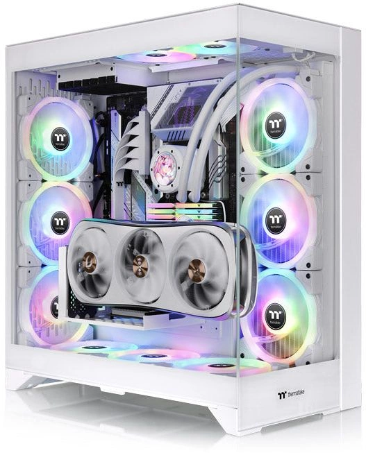 Корпус Thermaltake CTE E600MX Snow белый без БП E-ATX 11x120mm 4x140mm 2xUSB3.0 audio bott PSU