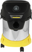 Строительный пылесос Karcher KWD 3 S V-15/4/20 AE *EU 1000Вт (уборка: сухая/сбор воды/выдув) желтый