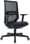 Кресло эргономичное Бюрократ MC-611N черный TW SQU BL сетка/ткань крестов. пластик