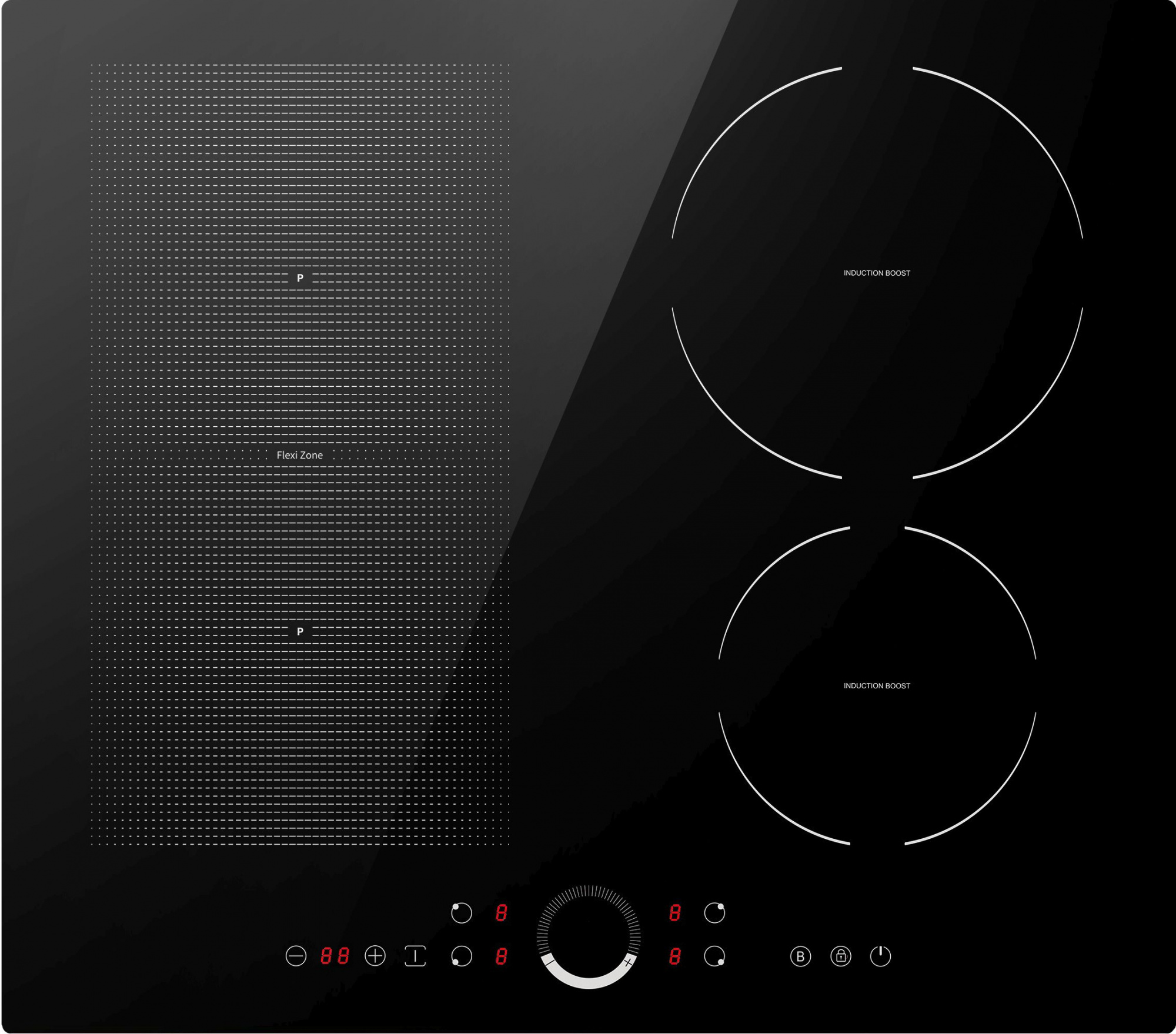 Индукционная варочная поверхность Simfer H60I74S006 черный