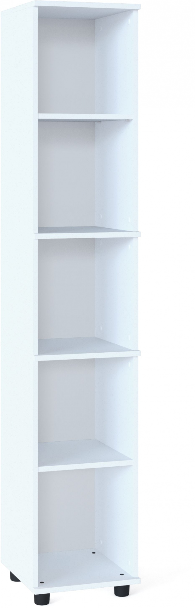 Стеллаж Сокол ШУ-10 пол.:5 342x1827x372мм белый (00-00012007)