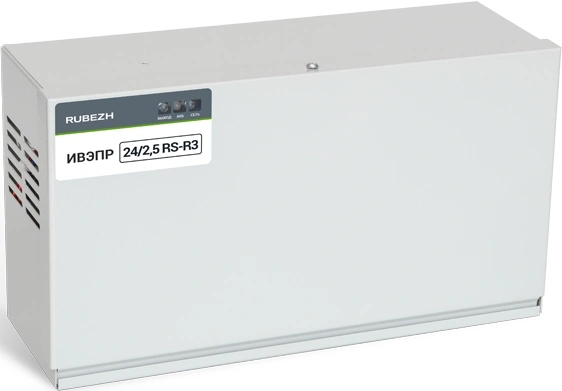 Аккумулятор Rubezh ИВЭПР 24/2,5 RS-R3 2х12 БР (RBZ-227711)