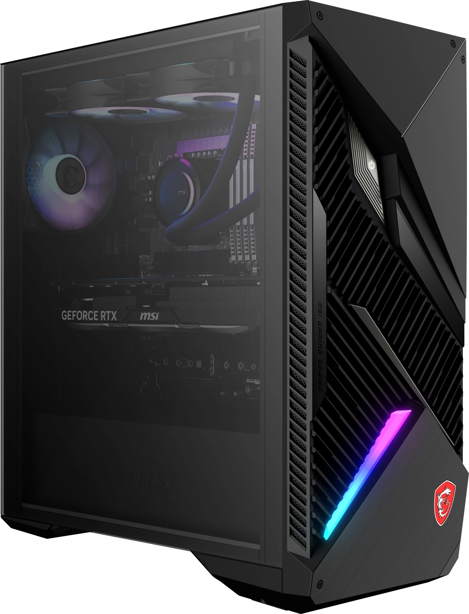 ПК MSI Infinite X2 14NUG9-659RU Core i9 14900KF (3) 64Gb 2Tb 7.2k SSD1Tb RTX4080 Super 16Gb Windows 11 Home 2.5Gigabit WiFi BT 850W черный (9S6-B90421-659)