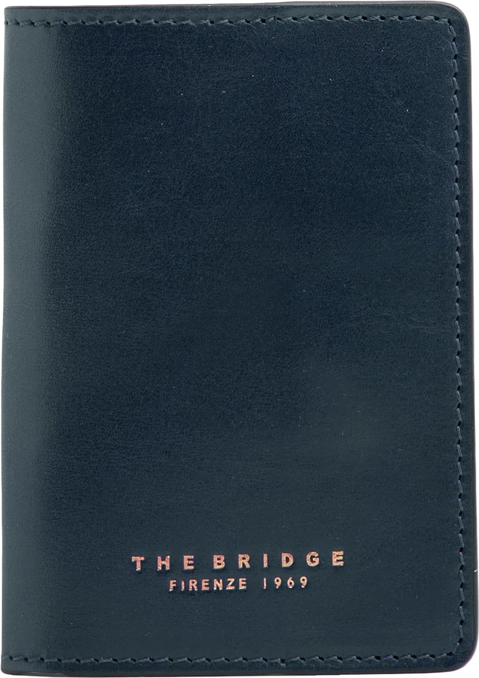 Обложка для паспорта The Bridge Life Style 09811501/19 синий натур.кожа