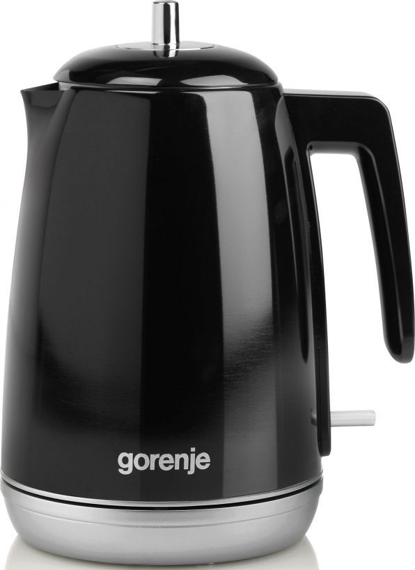 Чайник электрический Gorenje K15RLBK 1.7л. 2200Вт черный корпус: металл/пластик