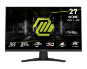 Монитор MSI 27" Mag 274QF X24 черный IPS LED 16:9 HDMI полуматовая 1000:1 178гр/178гр 2560x1440 240Hz DP Quad 2K (1440p) 6.05кг