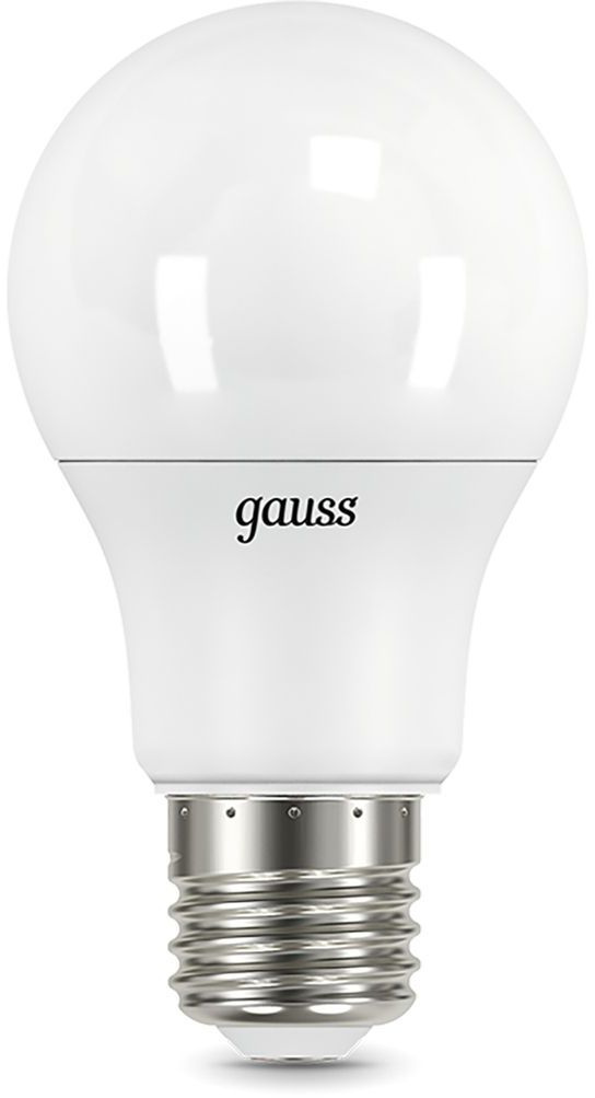 Лампа светодиодная Gauss 102502307 7Вт цок.:E27 груша 220B 6500K св.свеч.бел.хол. (упак.:10шт)