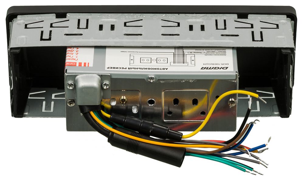 Автомагнитола Digma DCR-100G24 1DIN 4x45Вт