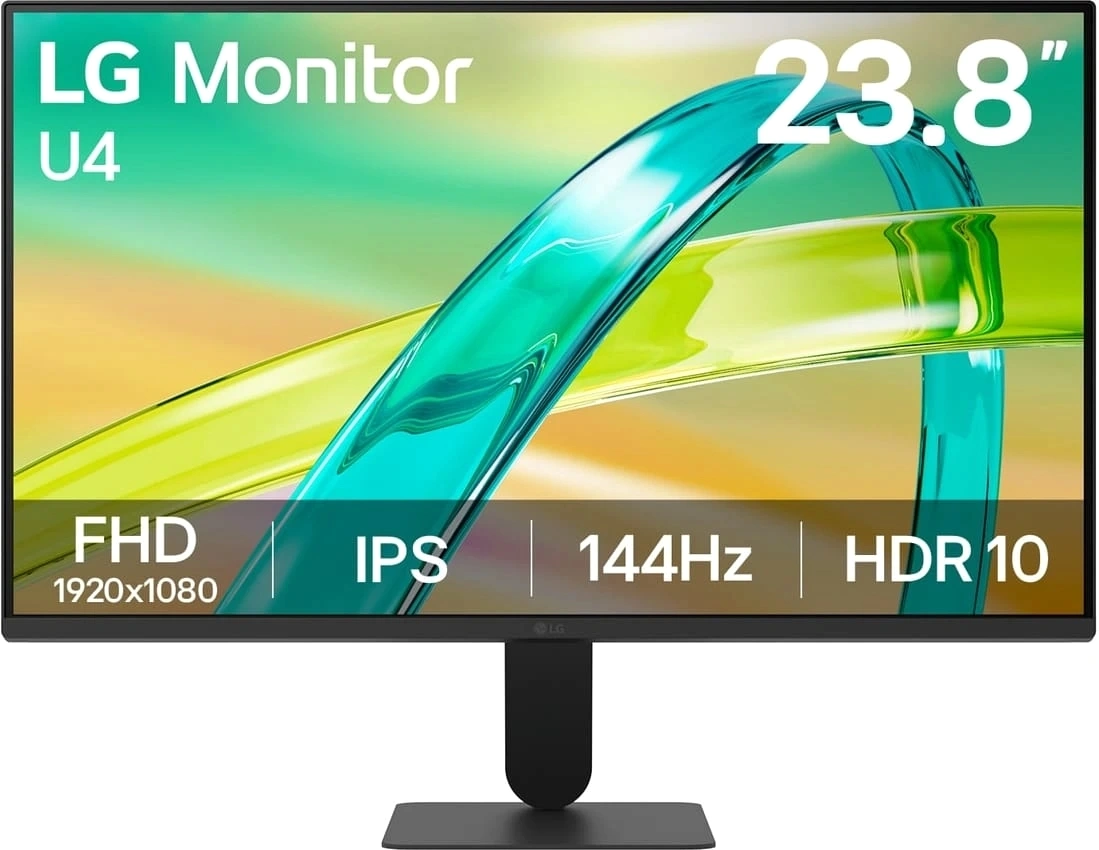Монитор LG 23.8" 24U411B-B черный IPS LED 5ms 16:9 HDMI матовая 1500:1 250cd 178гр/178гр 1920x1080 144Hz FHD 3.2кг