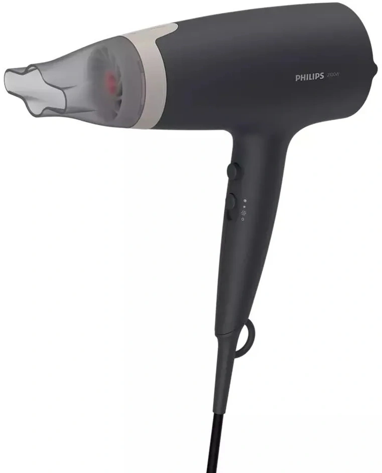Фен Philips BHD302/10 1600Вт черный/белый
