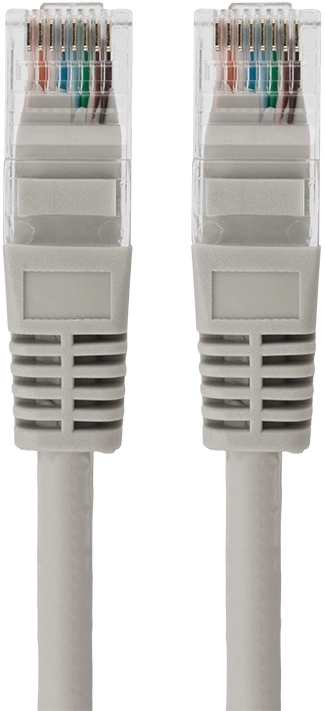 Патч-корд Rexant 18-8004 UTP RJ-45 вил.-вилка RJ-45 кат.5E 1.5м серый LSZH