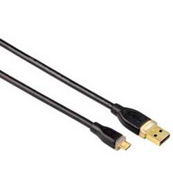 Кабель Hama 00078419 USB (m)-micro USB (m) 1.8м черный