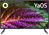 Телевизор LED Digma 32" DM-LED32SBB31 Яндекс.ТВ черный HD 60Hz DVB-T DVB-T2 DVB-C DVB-S DVB-S2 USB WiFi Smart TV