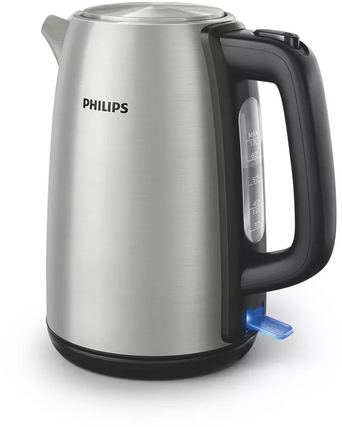 Чайник электрический Philips HD9351/90 1.7л. 1850Вт серебристый корпус: металл