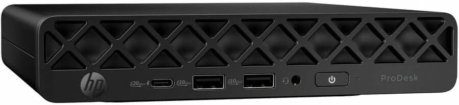 Неттоп HP ProDesk 4 G1i mini U5 235T 16Gb SSD512Gb UHDG Windows 11 Pro GbitEth WiFi BT 90W kb мышь клавиатура черный (BS7M0UT)