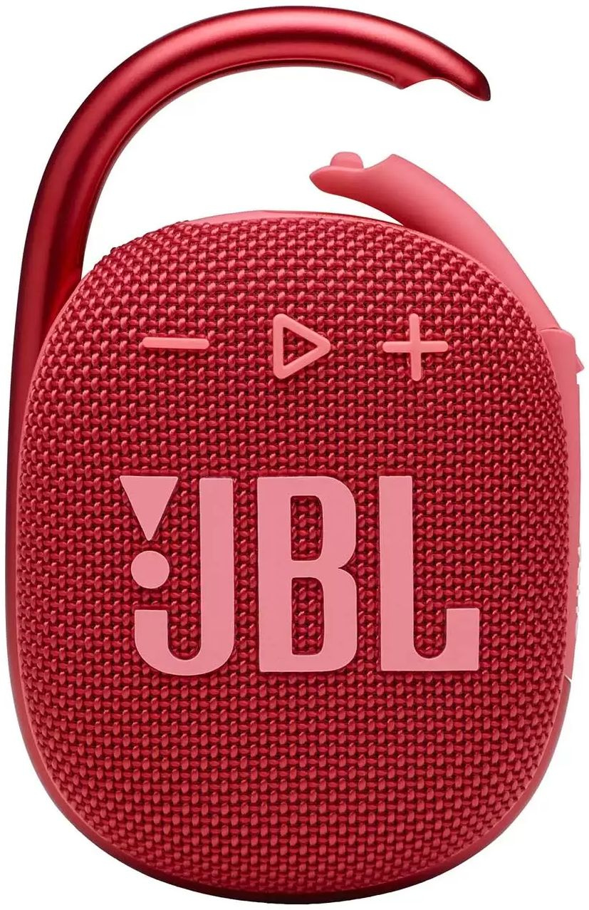 Колонка порт. JBL Clip 4 красный 5W 1.0 BT 15м 500mAh (JBLCLIP4RED)