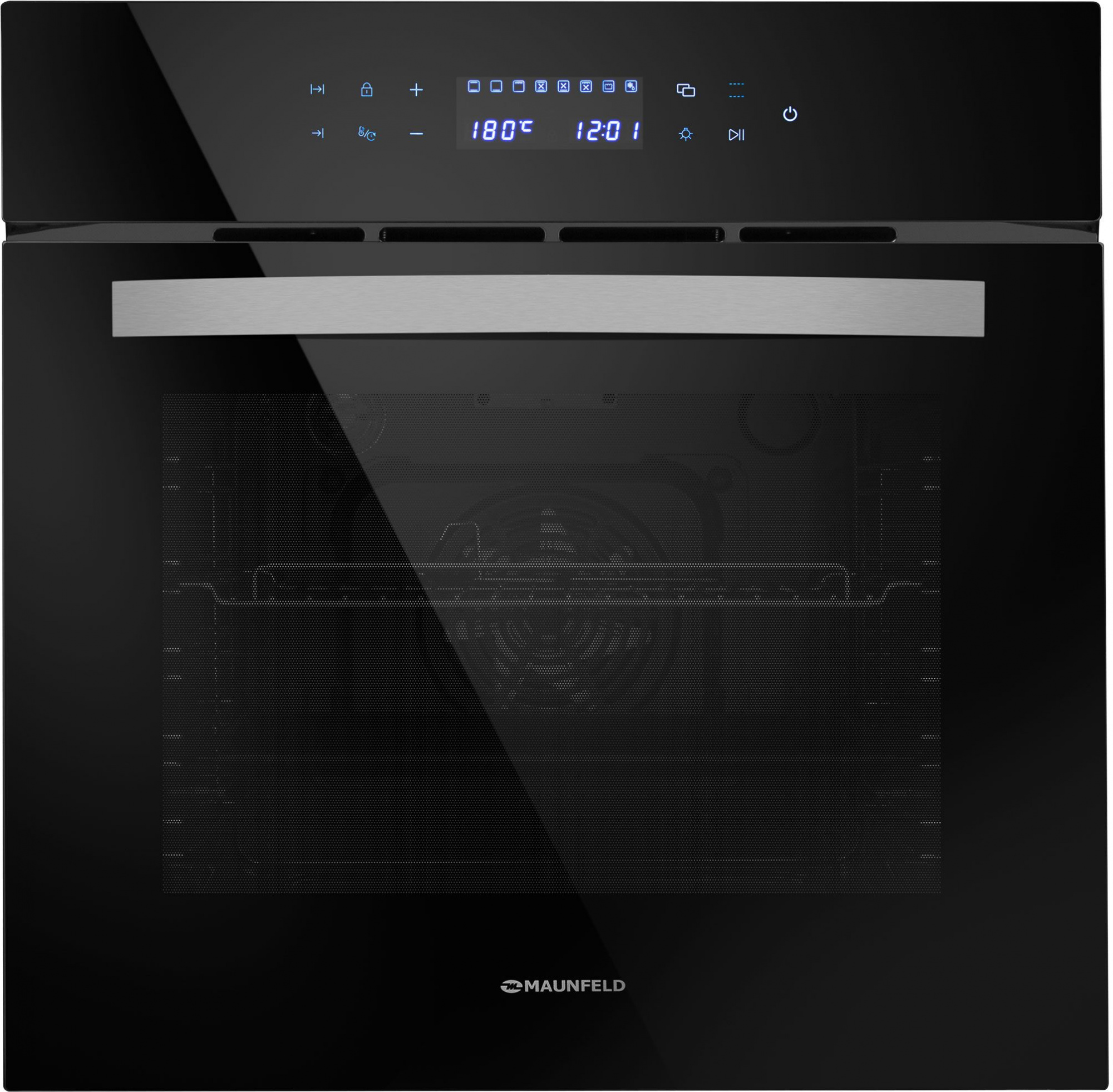 Духовой шкаф Электрический Maunfeld EOEC.566TB черный