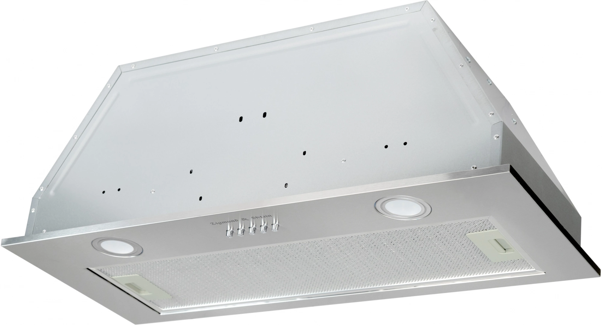 Вытяжка встраиваемая Zigmund & Shtain K 016.7 S серебристый управление: кнопочное (1 мотор)