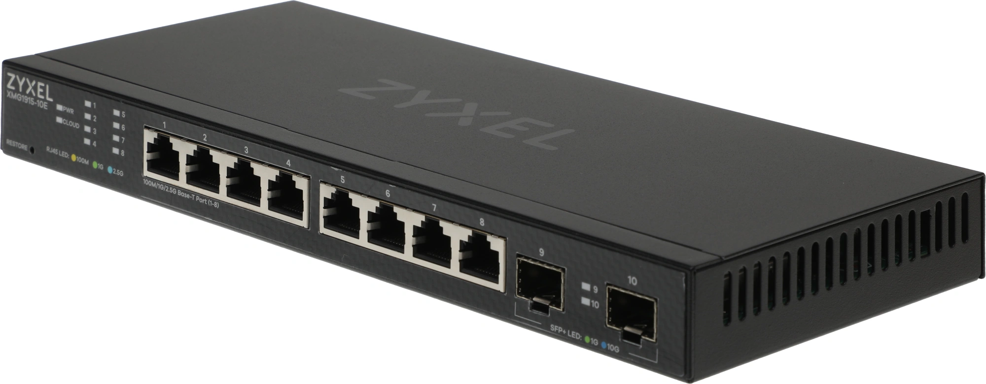 Коммутатор Zyxel NebulaFlex XMG1915-10E-EU0101F (L3) 8x2.5Гбит/с 2SFP+ управляемый Коммутатор Zyxel NebulaFlex XMG1915-10E-EU0101F (L3) 8x2.5Гбит/с 2SFP+ управляемый