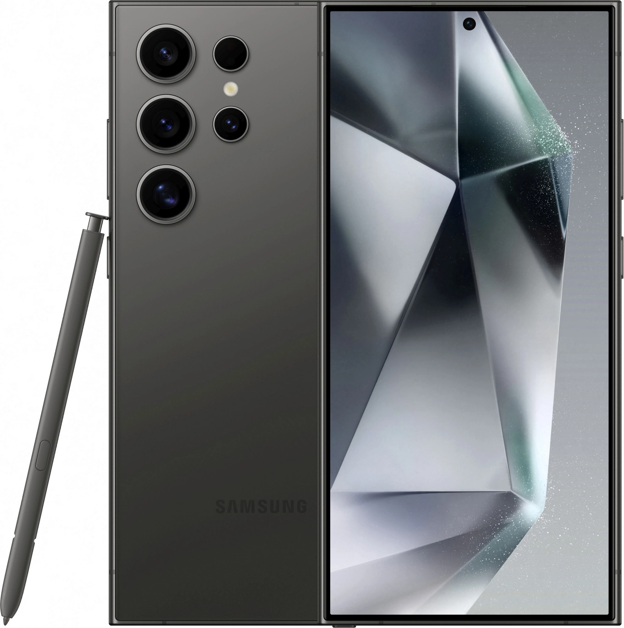 Смартфон Samsung SM-S928B Galaxy S24 Ultra 512Gb 12Gb черный титан моноблок 3G 4G 2Sim 6.8" 1440x3120 Android 14 200Mpix 802.11 a/b/g/n/ac/ax/be NFC GPS GSM900/1800 GSM1900 Protect